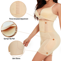 Fajas Colombianas pour femmes, gaines sculptantes taille haute, effet galbe fessier et ventre plat, sous-vêtements de mise en forme pour usage quotidien