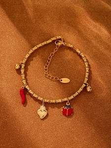 <span class=keywords><strong>Collier</strong></span> tendance DIY multi-accessoires avec pendentif papillon en zircon, chaîne à maillons en acier inoxydable plaqué or 18 carats, zircon de laboratoire pour femme - Product Image 5