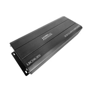 Amplificateur de <span class=keywords><strong>voiture</strong></span> compact 5 <span class=keywords><strong>canaux</strong></span> classe D 4x100W + 360W RMS, système audio Hi-Fi complet - Product Image 1