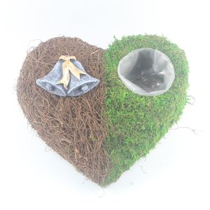 Jardinière en mousse faite à la main naturelle classique <span class=keywords><strong>Pot</strong></span> de fleur intérieur/extérieur écologique dernier modèle <span class=keywords><strong>Pot</strong></span> de <span class=keywords><strong>Cache</strong></span> pour la maison et le jardin - Product Image 3