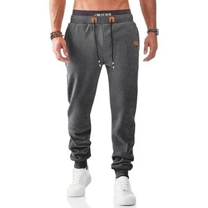 Pantalones Deportivos de Forro Polar para Hombre FOXA, Corte Ajustado, Cintura con Cordón, Pantalones Deportivos para Correr - Product Image 1