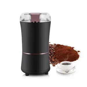 Kaffeemühle 400W Elektrische Kaffeemühle Edelstahl Kaffeemühle Bohnen Gewürze Mahl maschine mit Klinge