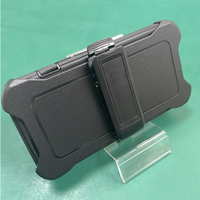 Étui de protection robuste 3-en-1 multicouche de qualité supérieure avec clip ceinture et logo pour iPhone 17 Pro Max
