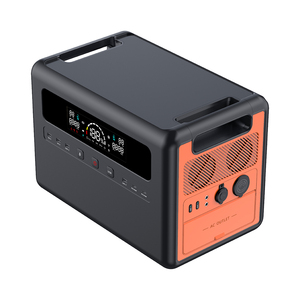 แบตเตอรี่สำรองฉุกเฉินแบบชาร์จเร็ว UPS 2400W สถานีพลังงานแบบพกพา 2304Wh เครื่องกำเนิดพลังงานแสงอาทิตย์สำหรับใช้งานกลางแจ้ง พร้อมเต้ารับ AC 4 ช่อง - Product Image 4
