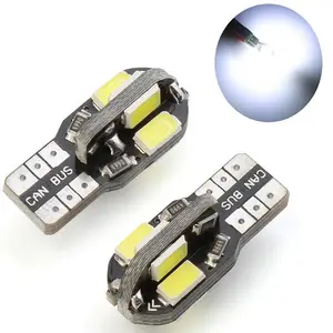 Canbus Car Bulb W5w T10 Led 5730 8smd Canbus Width Light License Lights