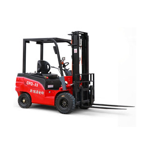 Chariot élévateur électrique de haute qualité de 1 à 5 tonnes, chariot élévateur mini à batterie lithium, essentiel pour le transport de marchandises et l'aménagement paysager municipal. - Product Image 1