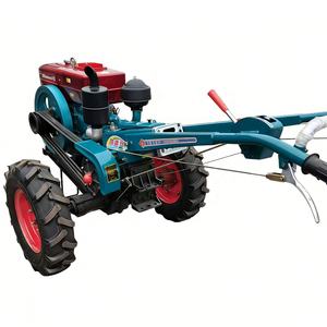 <span class=keywords><strong>Tracteur</strong></span> à chenilles avec benne basculante 6 tonnes 2 roues motrices 10 CV Hongfu avec godet, broyeur à herbe, Firestone 14.9/28, mini moteur - Product Image 2