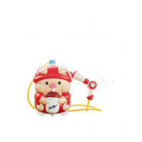 Nouveaux jouets d'été pour la piscine et la plage, pistolet à eau haute pression en forme de cochon mignon pour enfants, jouets de fête