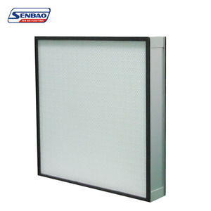 H13 H14 HVAC <span class=keywords><strong>Mini</strong></span> Xếp Li HEPA lọc cho công nghiệp laminar Flow Hood phòng sạch thiết bị bộ lọc không khí - Product Image 5