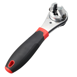 Clé à douille multifonctionnelle en acier au carbone chromé à tête rotative à 360 degrés à 6 coins, clé Tigre métrique, qualité DIY, personnalisable OEM - Product Image 1