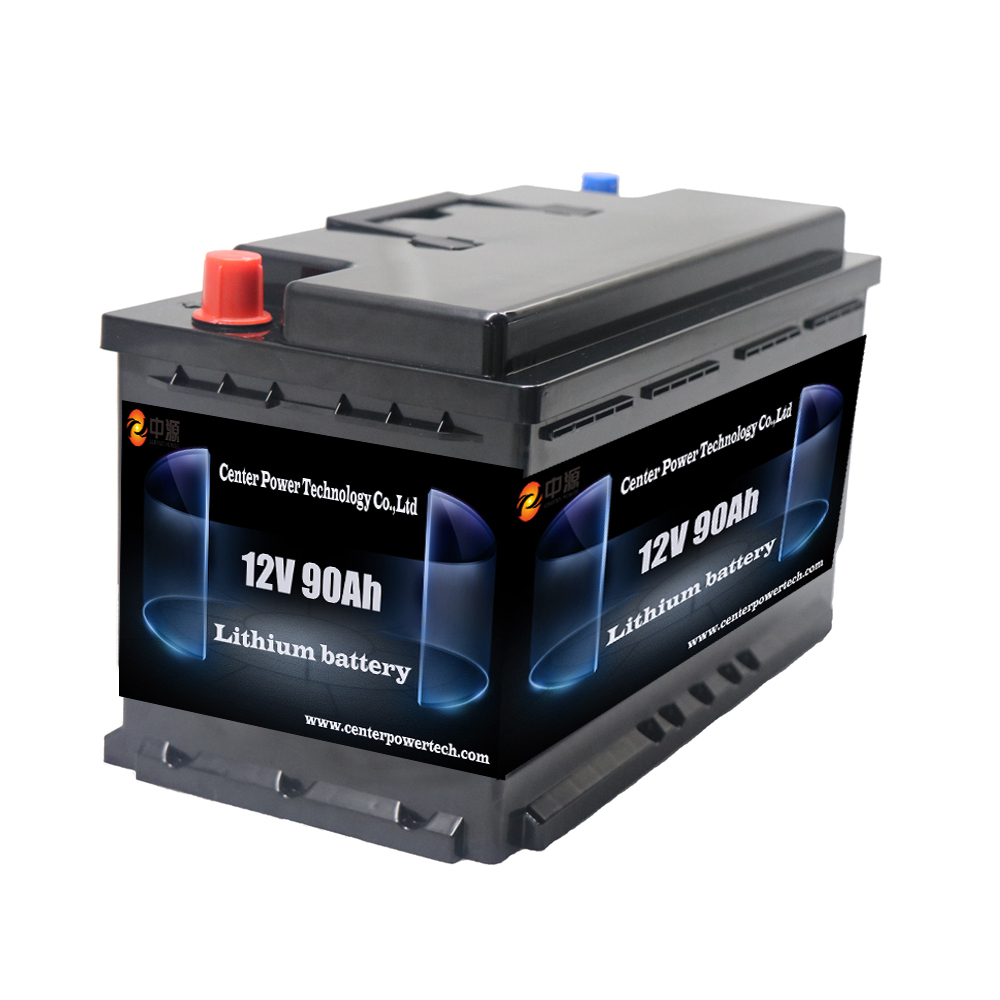 Центр мощность высокое качество литиевая батарея 12V 90Ah 100Ah 200Ah 300Ah LiFePO4 батарейный блок