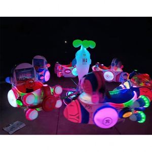 Outdoor Playground Different Shapes of Seats with Lights Children <b>Carousel</b> <b>Horse</b> Rotating Amusement Rides - Product Image 3