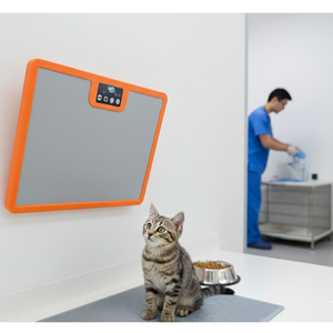 Chauffage pour animaux de compagnie écologique en bois de pin avec <span class=keywords><strong>LED</strong></span> haute luminosité, contrôle précis de la température et minuterie intelligente pour les cliniques vétérinaires modernes - Product Image 1