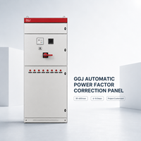 Panneau APFC intelligent GGJ avec contrôleur de facteur de puissance IP30 400V Facteur de puissance réglable (0,90-0,99) RS485 Modbus