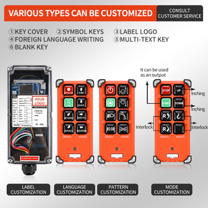 Receptor de transmisor inalámbrico remoto Industrial, resistente al agua, antichoque, grúa torre, caja de <span class=keywords><strong>Control</strong></span> eléctrico, <span class=keywords><strong>control</strong></span> remoto - Product Image 3