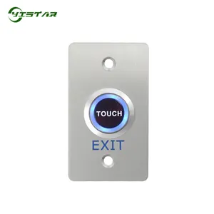 IP67 Waterproof Door Access Control System 304 Stainless Steel Metal Exit Button Door Touch Exit Button Switch