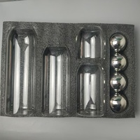 4 Stuks Kruidenpot Set Met Zilveren Gouden Kurk Kogeldeksel Voor Voedsel Thee Opslag Container Schuim Set Pakket Eco-Vriendelijke Glazen Keuken