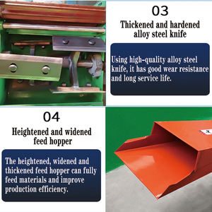 Nouvelle tondeuse à gazon à six lames à moteur pour usage agricole, haute productivité, capacité de 500 kg/h pour le bétail et les moutons - Product Image 2