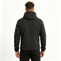 Veste de sport personnalisée en nylon recyclé écologique, imperméable, à capuche, pour la course à pied, la gym, la pêche, respirante et coupe-vent