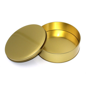 Scatola Rotonda in Metallo per Alimenti RTS 168*50mm per Torte, Biscotti, Dolci, Contenitore Personalizzabile con Logo, Barattolo in Metallo Adatto all'Uso in Forno - Product Image 2