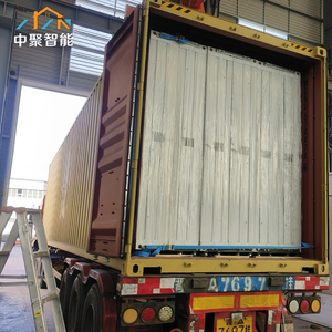 Bâtiment de conteneur de vie, bureau, café, préfabriqué modulaire pliable pas cher, panneau sandwich en acier de 20 pieds - Product Image 6