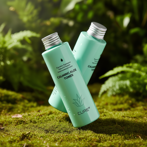 Tonique apaisant à l'aloe vera Cure Alpha 200 ml, apaisant pour tous les types de peau - Product Image 3