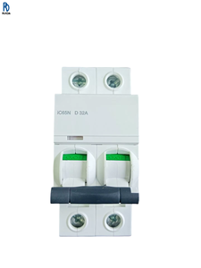 Interruptor de Circuito en Miniatura IC65N 2P D 32A, Interruptor de Sobrecarga, Interruptor de Bajo Voltaje, Eléctrico D - Product Image 1