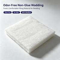 Ouate non tissée multifonctionnelle multicolore sans colle pour le rembourrage de matelas et de canapés