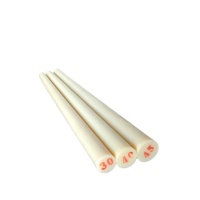 Barre ronde en nylon coulé MC de couleur crème en polyamide PA6