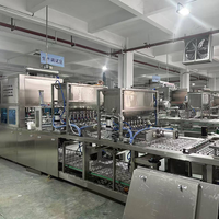 Machine automatique de remplissage et de scellage de gobelets pour sauce cacahuète, machine de remplissage de gobelets pour sauce dips, machine d'emballage de gobelets pour sauce ketchup