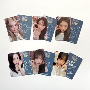 Set de 6 Fototarjetas Brillantes KPOP IVE 2026 Season's Greetings, <span class=keywords><strong>Wonyoung</strong></span>, Liz, Rei, Versión WM, Lindas Tarjetas Lomo de Selfies, Regalos de Cumpleaños para Fans - Product Image 5