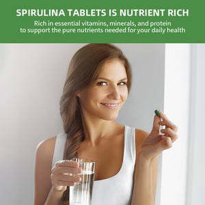 SAIYANG Suministra Suplemento Saludable, Tabletas Mixtas de Espirulina y Chlorella, Tabletas Orgánicas de Espirulina y Chlorella - Product Image 3