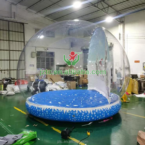 Phổ biến nhất lớn không thấm nước PVC <span class=keywords><strong>Inflatable</strong></span> tuyết Globe lều cho ngoài trời giáng sinh sự kiện tiệc cưới với bong bóng tính năng - Product Image 5