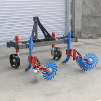 Machine à désherber les allées à haute efficacité, modèle Finger Grass Overview, avec roue à vent et roue à feu pour cultivateur