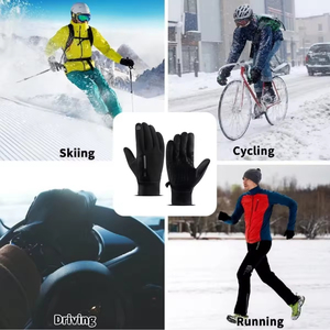 Custom Logo Waterproof Ski <strong>Gloves</strong> Anti Slip Touch Screen Sports Winter Full-Finger Work Bike Hand Winter <strong>Warm</strong> <strong>Gloves</strong> - Product Image 6