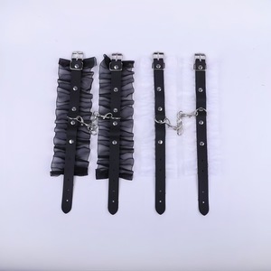 SM секс-игрушки-горничная БДСМ Тренировочный Набор с кружевным воротником наручники для ног Игрушки для взрослых - Product Image 6