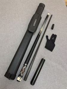 Cue de billard Cuessir, dernier design, pour joueur, faible déflection, fût en carbone PRO TAPER, cuir véritable, Taco De Billar - Product Image 2