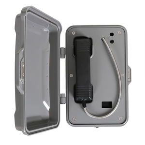 Boîtier de téléphone VoIP robuste et étanche pour extérieur, type OEM, pour téléphone analogique - Product Image 3