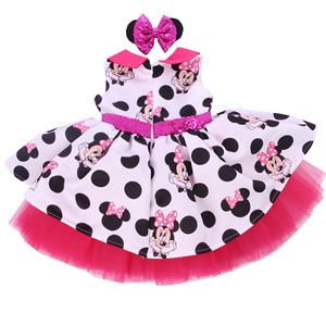 ชุดรอมเปอร์สำหรับเด็กผู้หญิงสำหรับงานเลี้ยงวันเกิดสีชมพูผ้าฝ้าย100% ทันสมัยดีไซน์ใหม่ออกแบบได้ตามต้องการ - Product Image 5