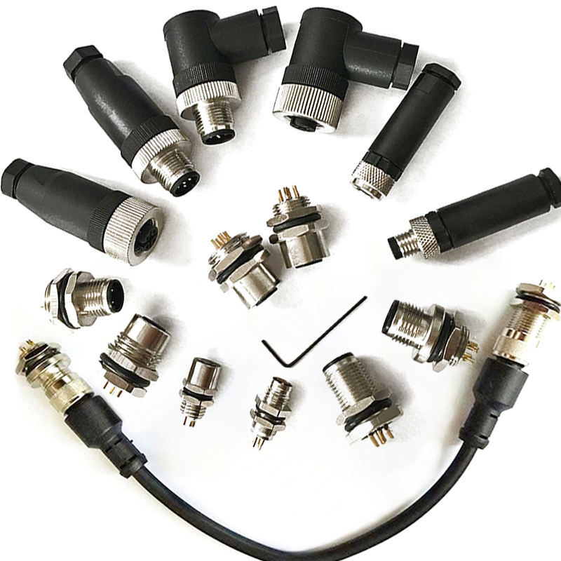 Heavy Duty Optical Fiber Dc Jack Copper Laminate 3 4 5 6 8 12 17 Pin ...