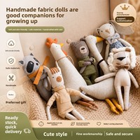 Muñeco de Peluche de Ratón de Tela Estilo Cuento de Hadas Danés, 31cm-50cm, Hecho en China, Ideal para Niños de 0 a 24 Meses