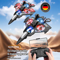 Jouet Planeur Télécommandé Q2, Maquette d'Avion en Mousse, Drone de Combat Populaire pour Enfants