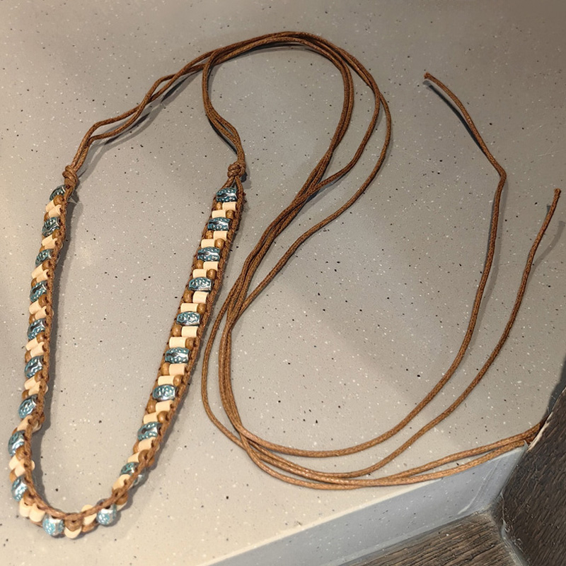 QW004 Carreaux bleus et blancs