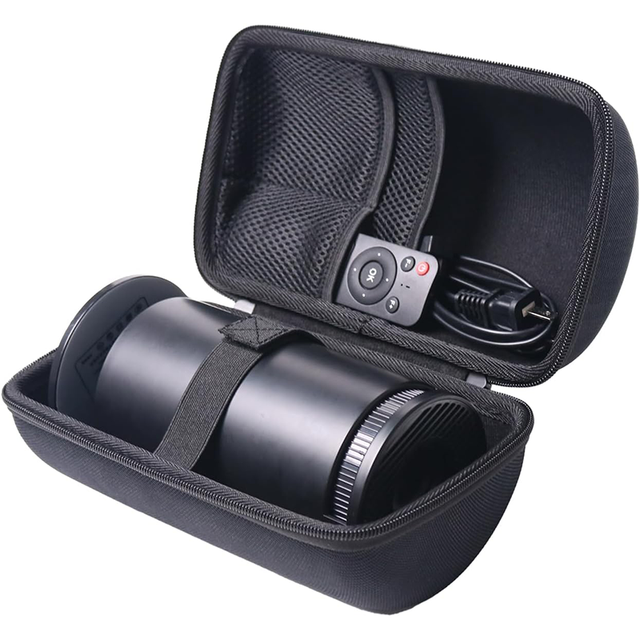 Premium EVA Hard Shell Magcubic/Alwtniet/HIPPUS Projectors, Projector Case with Reflective Stripe for Nighttime Travel Safety