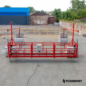 하이 퀄리티 Zlp 800 전기 곤돌라 리프트 무너진 플랫폼 창 청소 정지 플랫폼 곤돌라 전동 Zlp 800 - Product Image 4