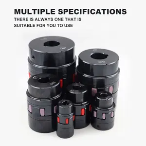 XL GR Plum Spider Tapered Shaft Coupling Steel Electric Motor Shaft Coupling Spline Shaft Coupling Coupler Keyed Shaft Coupling