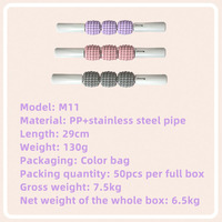 Bâtons de massage pour la relaxation musculaire Balles et rouleaux Equipement de fitness Accessoires Soulagement des douleurs dorsales Physiothérapie Bâton de massage roulant