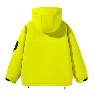 เสื้อแจ็กเก็ตสตรี2025ฤดูใบไม้ผลิใหม่กันลมและกันน้ำเสื้อผ้าปีนเขาแคมป์ปิ้งแบบสามในหนึ่งเดียวสำหรับกลางแจ้งโลโก้ตามสั่ง - Product Image 3