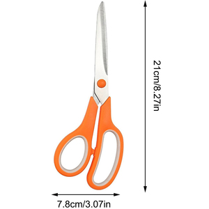 Ergonomic Handle Basics Stainless Steel <b>Scissors</b> for Office, Crafts - Product Image 2