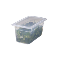 Hitze beständiger transparenter Küchen topf-Stapelbarer PP-Kunststoff-Lebensmittel zubereitung behälter zum Backen/Dämpfen/Vakuum kochen